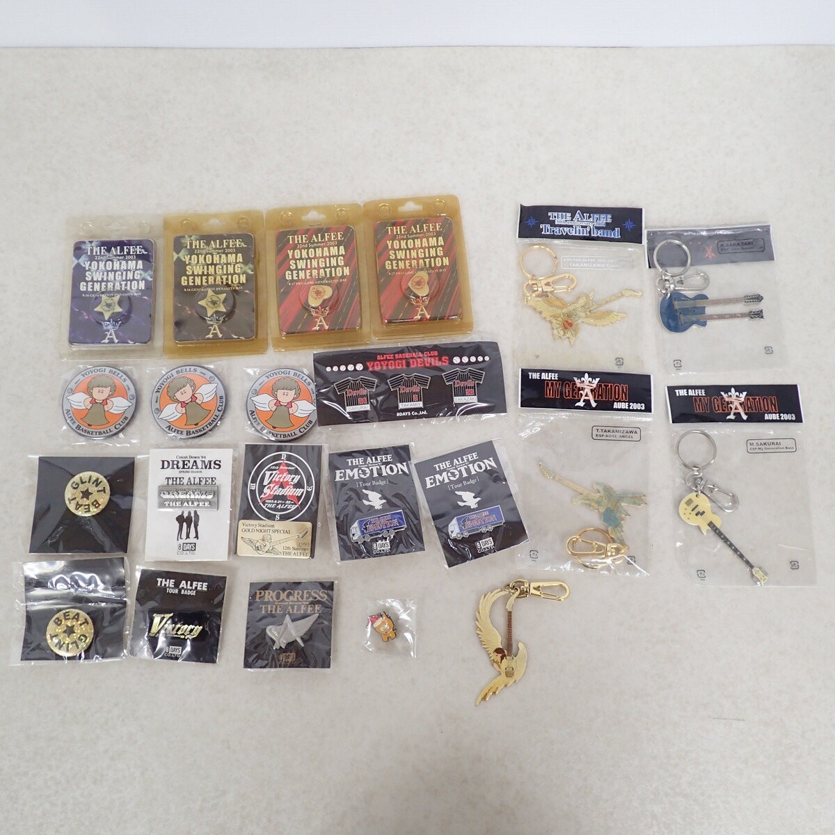 Yahoo!オークション -「ピンバッジ」(その他) (THE ALFEE)の落札相場