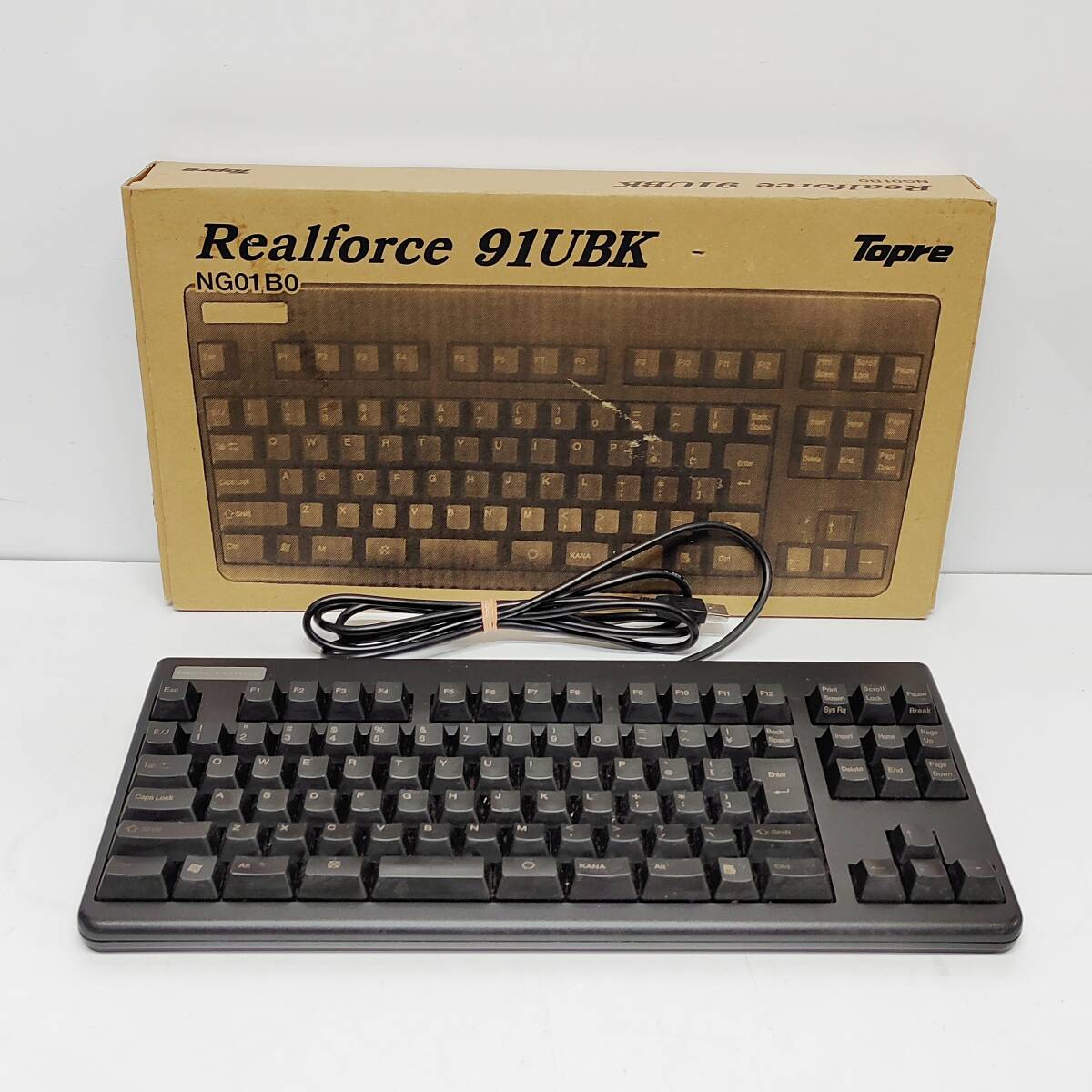 Yahoo!オークション -「ng01b0 realforce91ubk」の落札相場・落札価格