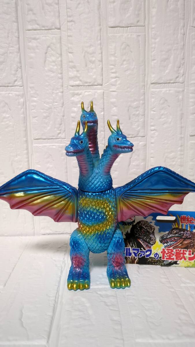 Yahoo!オークション -「ブルマァク復刻」(キングギドラ) (ゴジラ、怪獣