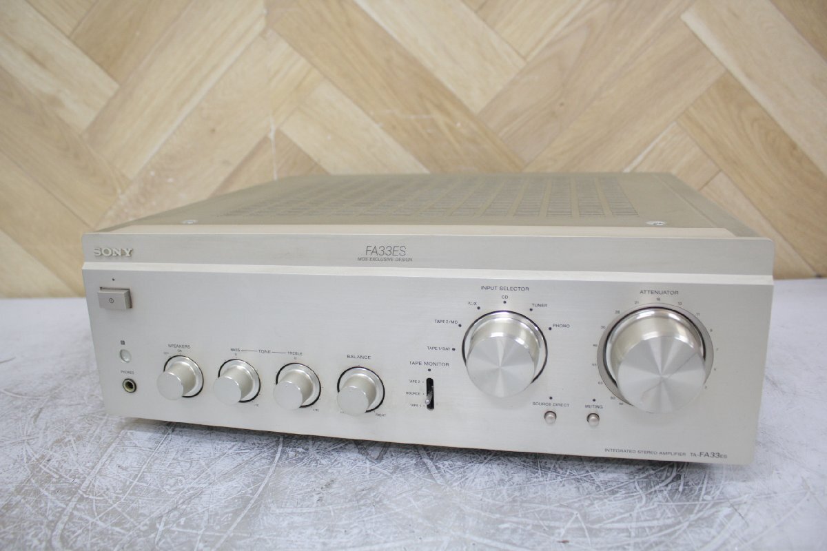 Yahoo!オークション -「sony ta-fa33es」(オーディオ機器) の落札相場