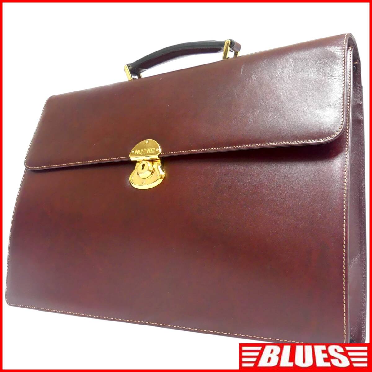 Yahoo!オークション -「ゴールドファイル ブリーフケース」(メンズ