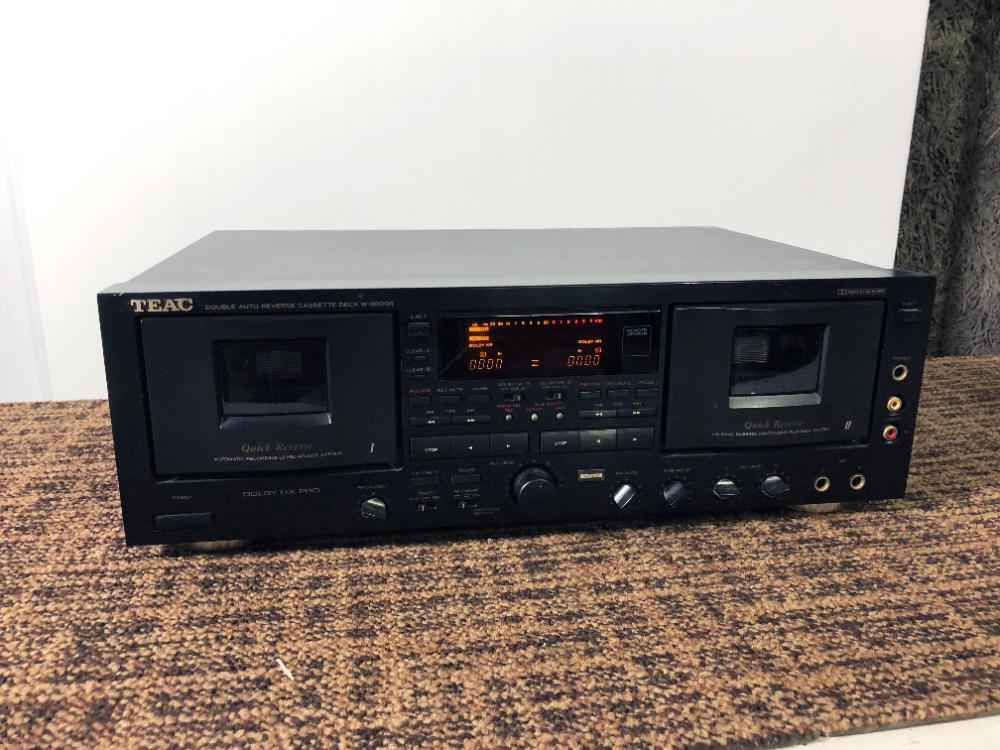 Yahoo!オークション -「teac w-6000r」(カセットデッキ) (オーディオ