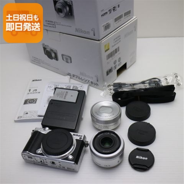 ニコン Nikon 1 J5 ダブルレンズキット [ブラック] オークション比較