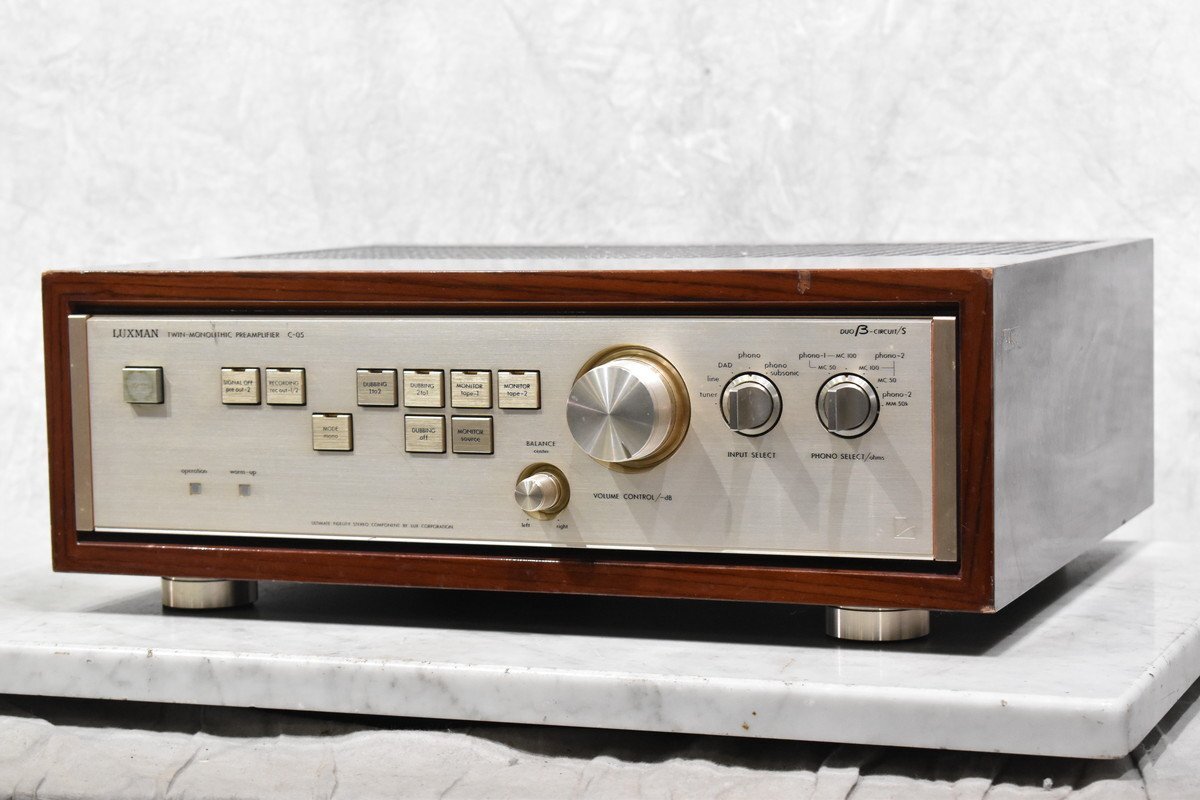 Yahoo!オークション -「luxman c-05」の落札相場・落札価格