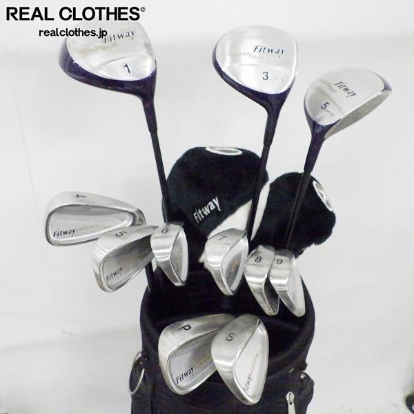 Yahoo!オークション -「fitway ゴルフ セット」(クラブ) (ゴルフ)の