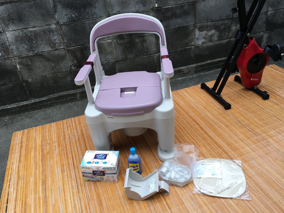 Yahoo!オークション -「panasonic)」(ポータブルトイレ) (排泄補助)の