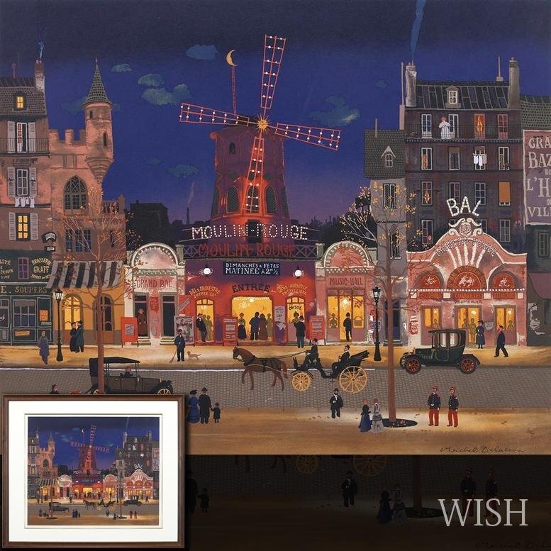 Yahoo!オークション -「ムーラン・ルージュ」(石版画、リトグラフ