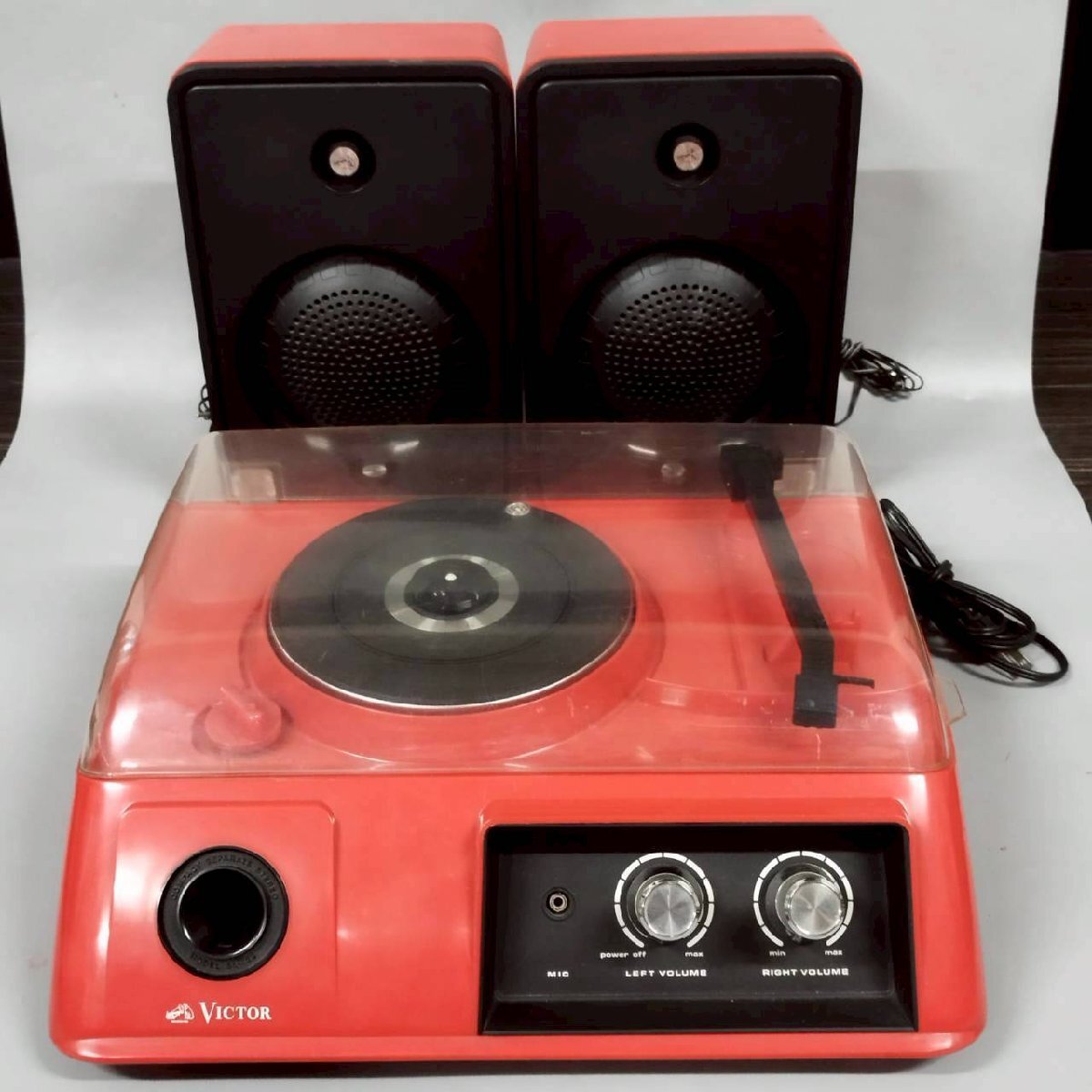 2026年最新】Yahoo!オークション -ビクター レコードプレーヤー レトロ