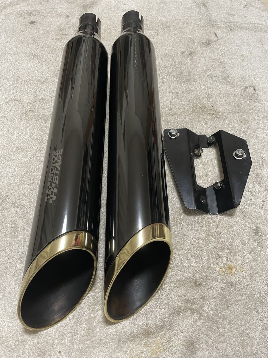 Yahoo!オークション -「ハーレー モーターステージ マフラー」の落札