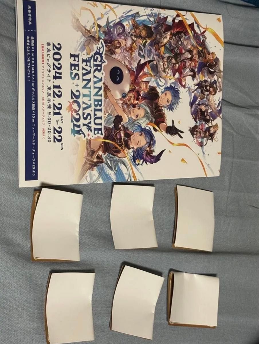 グラブルフェス2025 パンフレット シリアル未使用 未開封品 グラン