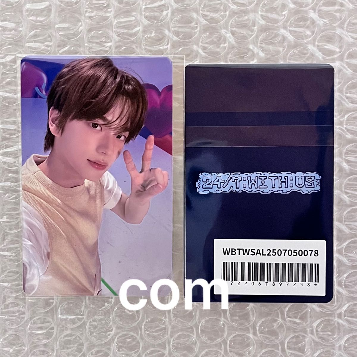 CORTIS ジュフン ラキドロ トレカ weverse japan 当選ラキドロ