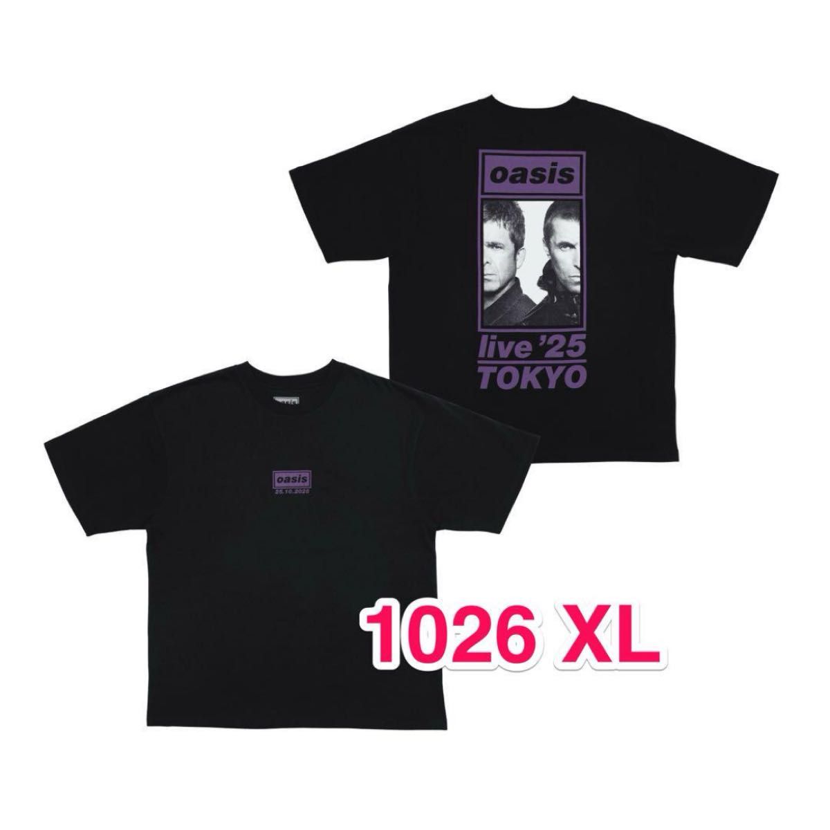 新品未使用 Mサイズ oasis Tシャツ 富士【日本限定】オアシス 来日公演