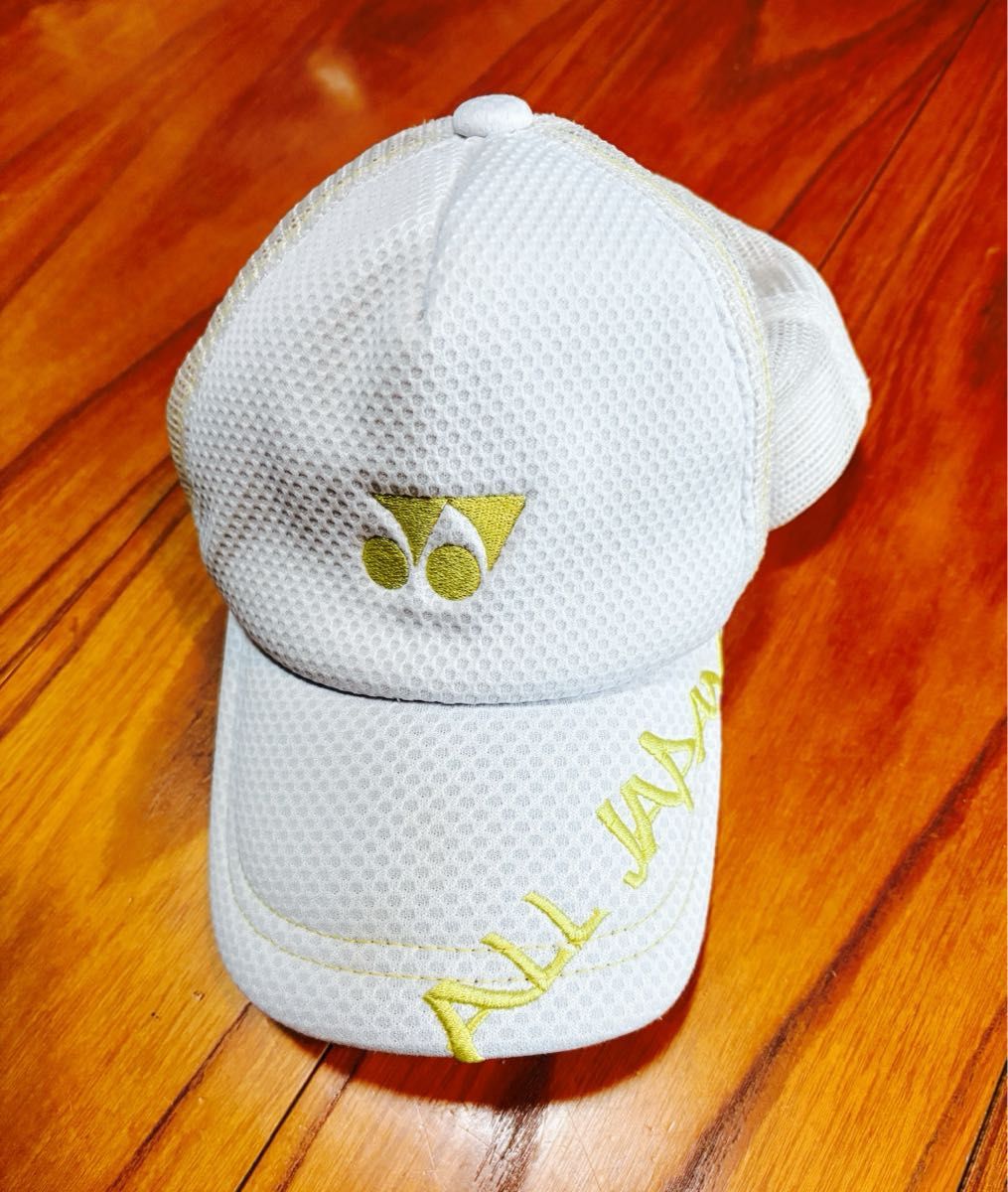 新品】 送料無料ALLJAPAN限定 白金ホワイトゴールド帽子ユニメッシュ