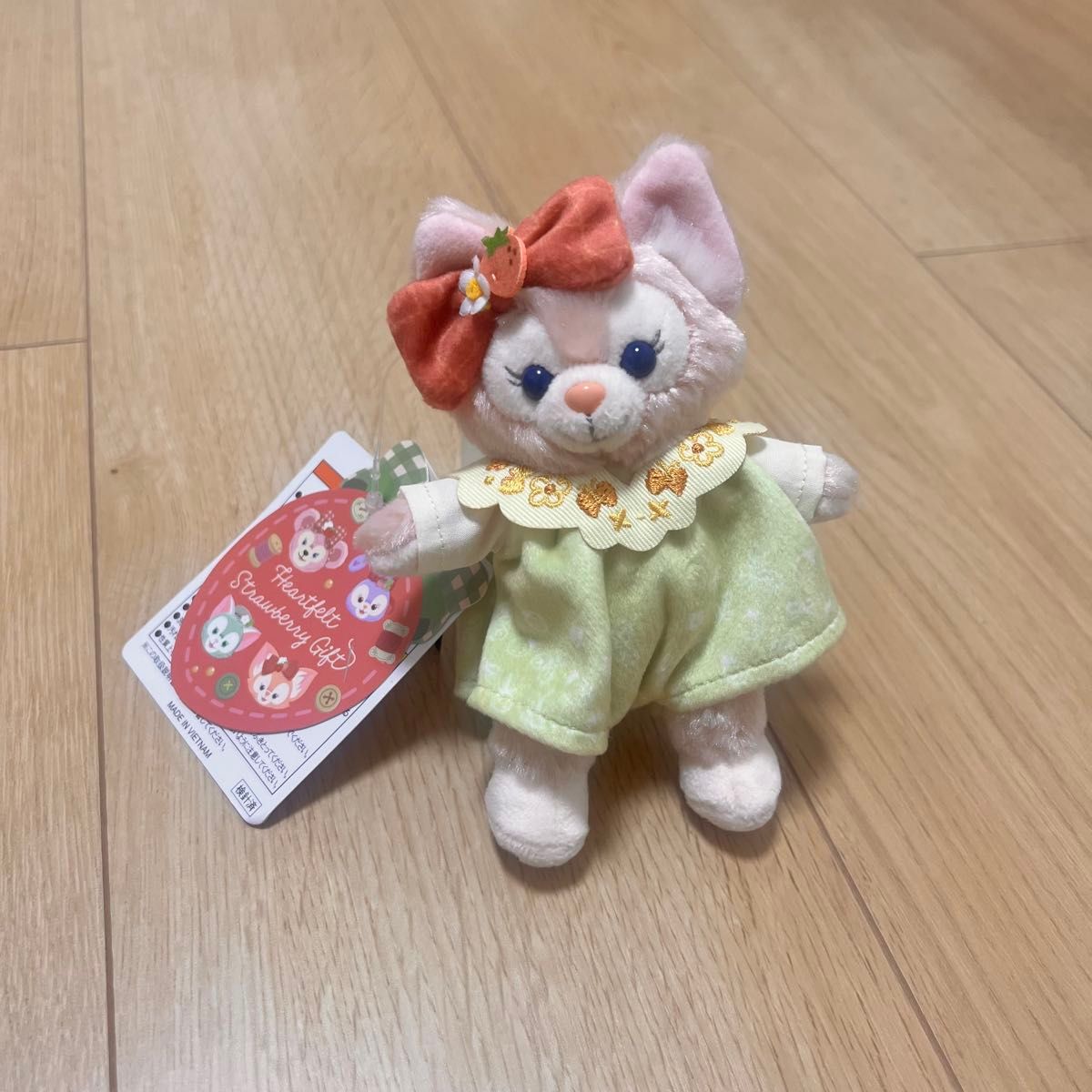 ディズニーシー ダッフィフレンズ ハートフェルト ストロベリーギフト