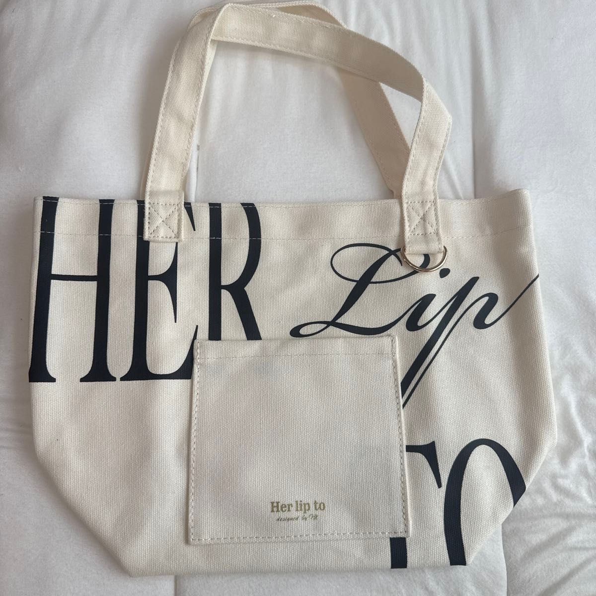 Herlipto HLT Daily Logo Tote rose 名古屋｜Yahoo!フリマ（旧PayPay