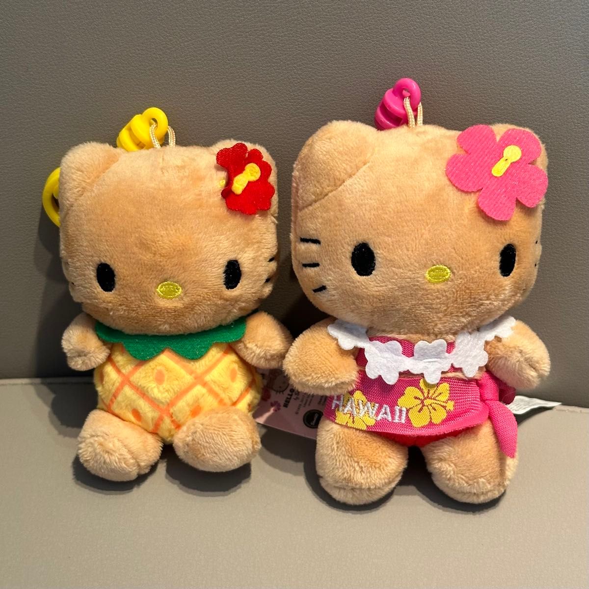 ハワイアンスタイル 日焼けキティ 日焼けクロミ ぬいぐるみ セット