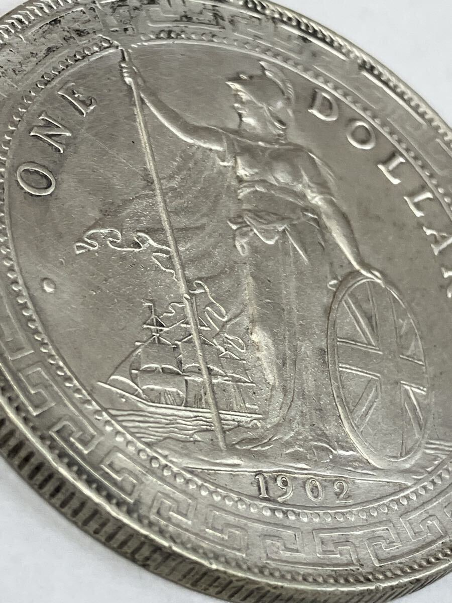 1908年 ブリタニア立像 一圓 香港 イギリス SV900 Yahoo!オークション