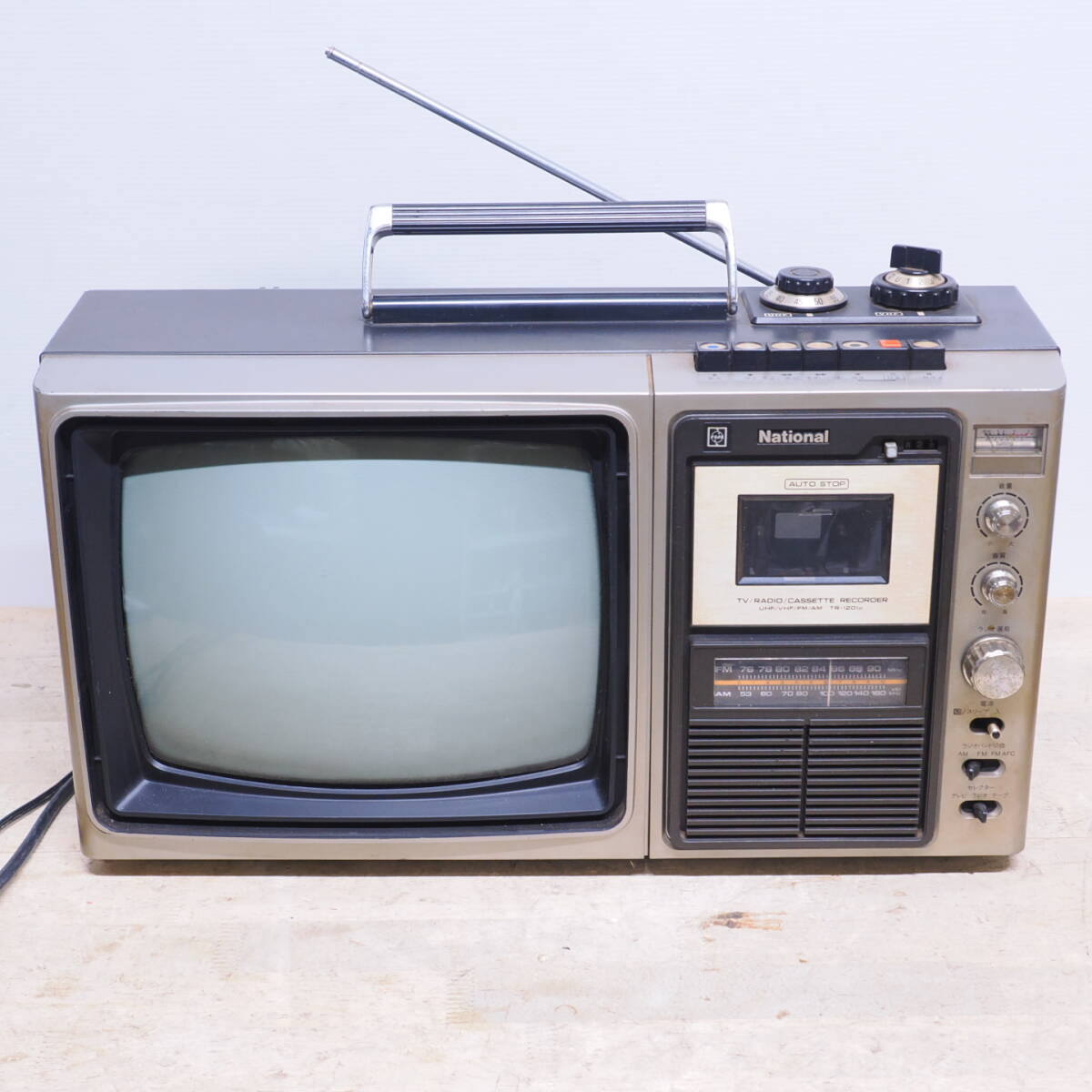 Yahoo!オークション -「ナショナルテレビ」(ラジカセ) (カセットデッキ