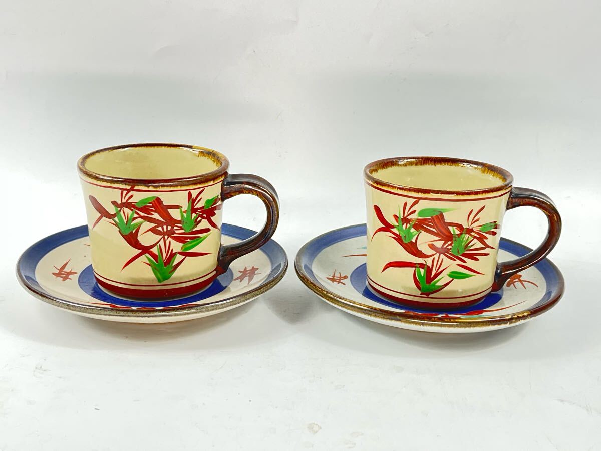 W94 香合 『琉球 胡差焼』『赤絵』 共箱 茶道具 W94 香合 『琉球 胡