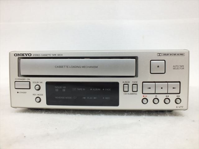 Yahoo!オークション -「onkyo k-v77」の落札相場・落札価格