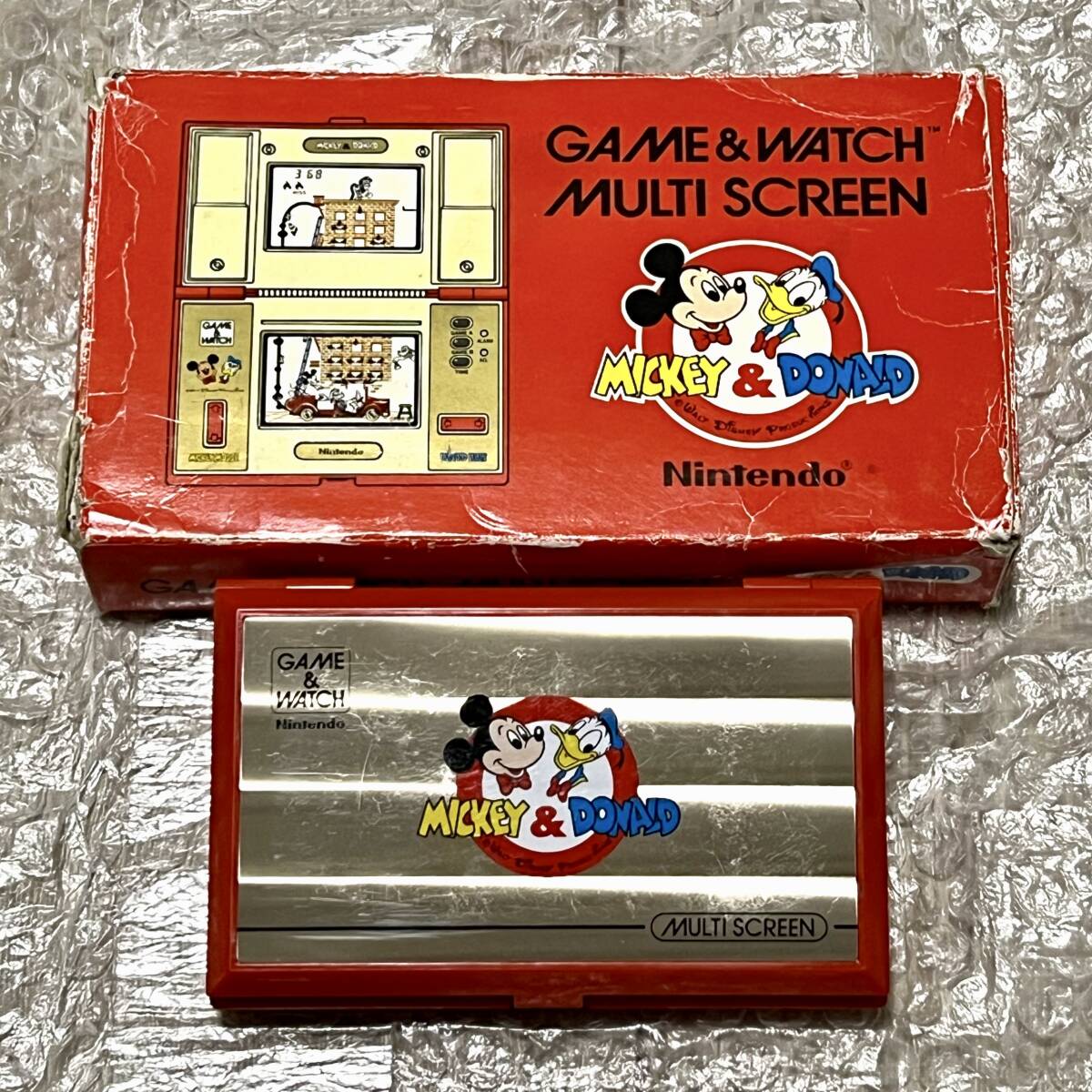 Yahoo!オークション -「ゲームウォッチ ミッキー&ドナルド」の落札相場