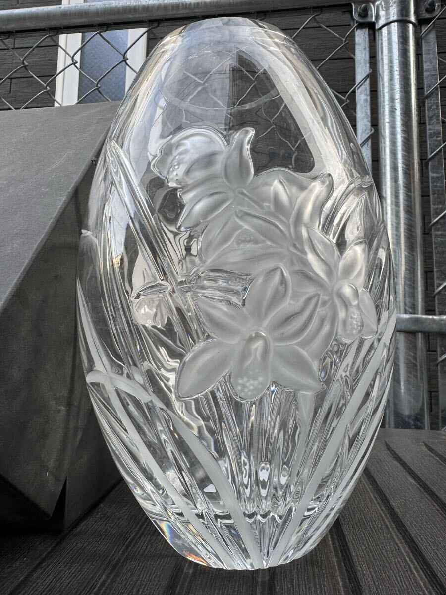 Yahoo!オークション -「hoyaクリスタル 花瓶」(クリスタルガラス