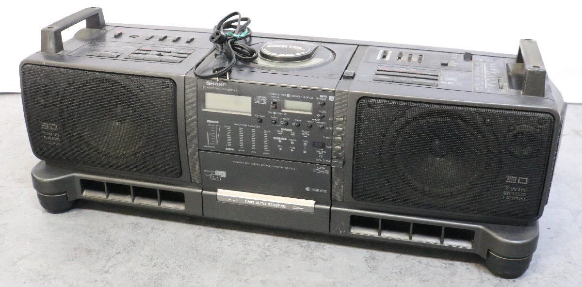 Yahoo!オークション -「シャープラジカセqt73」の落札相場・落札価格