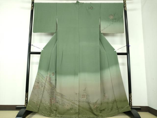 Yahoo!オークション -「汕頭蘇州刺繍」(仕立て上がり) (訪問着)の落札