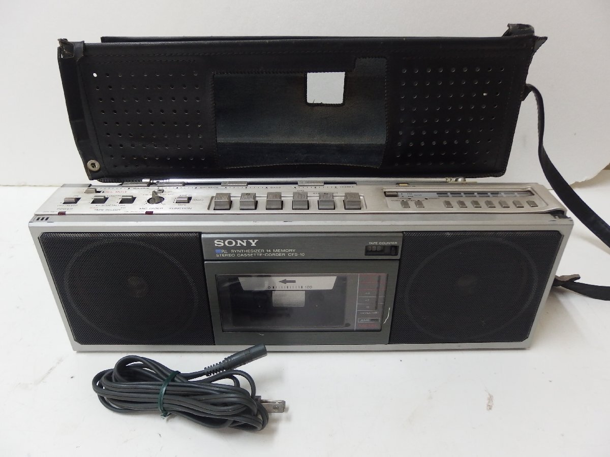 Yahoo!オークション -「sony cfs 10」(ラジカセ) (カセットデッキ)の