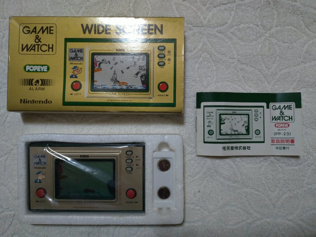 Yahoo!オークション -「ゲームウォッチ ポパイ」(携帯型) (テレビ