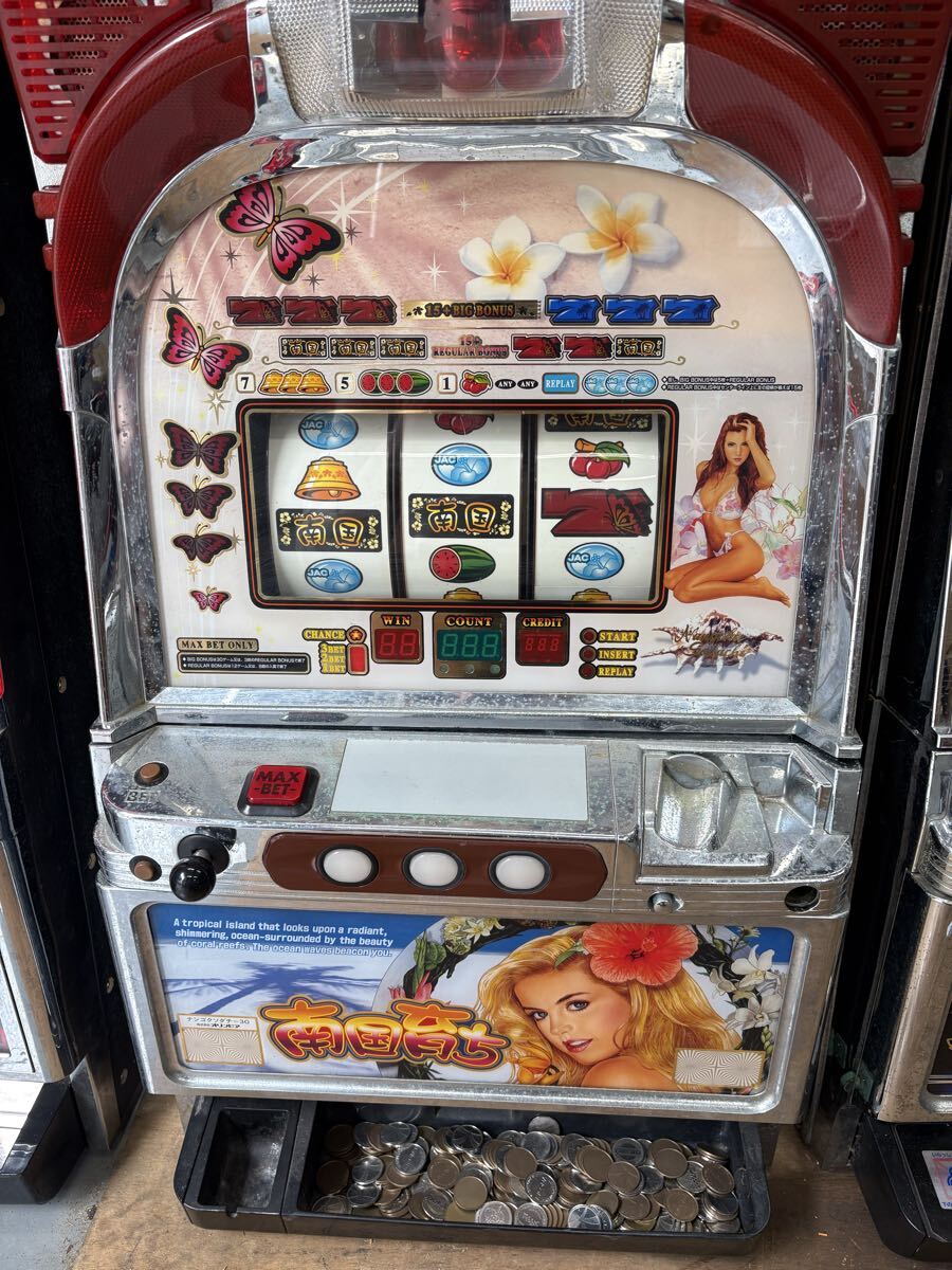 Yahoo!オークション -「南国育ち 4号機」(パチスロ実機) (パチンコ