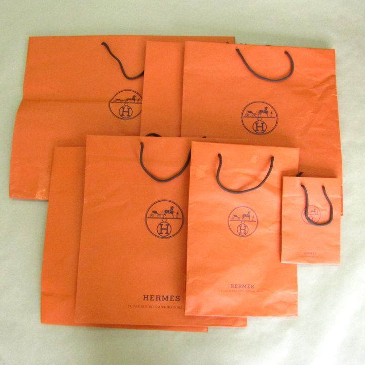 Yahoo!オークション -「エルメス 紙袋」の落札相場・落札価格