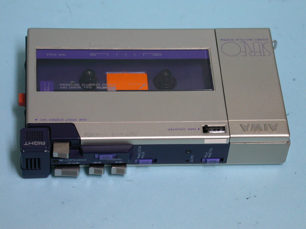 Yahoo!オークション -「aiwa hs f1」(カセットプレーヤー) (ポータブル