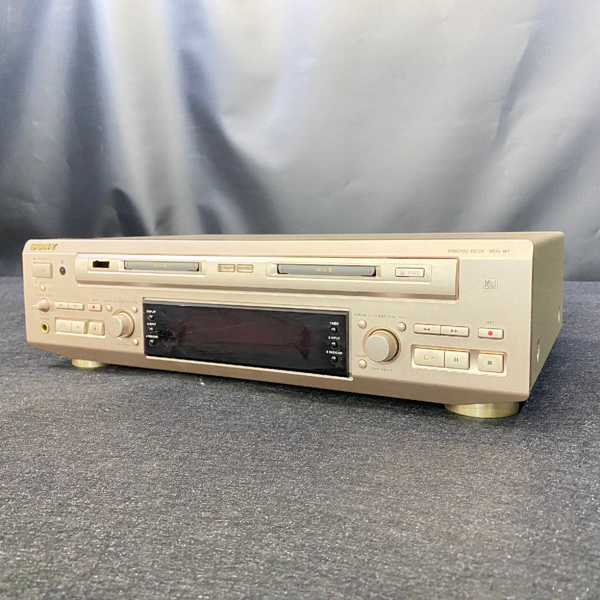 Yahoo!オークション -「sony mds w1」(MDデッキ) (オーディオ機器)の