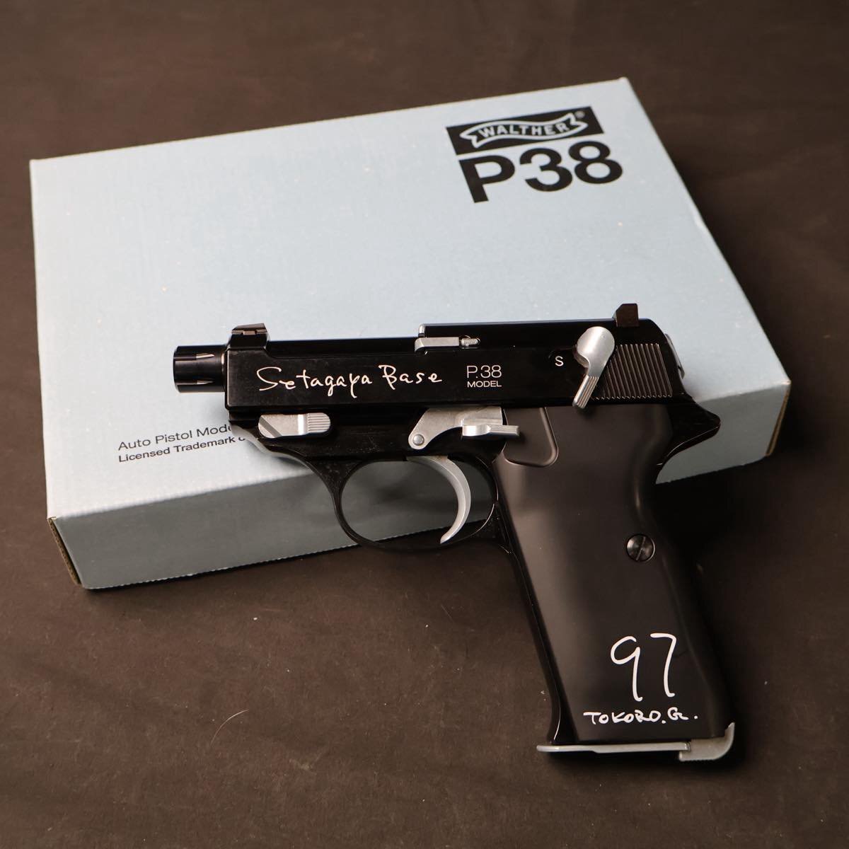 Yahoo!オークション -「ワルサーp38 世田谷ベースモデル」(トイガン