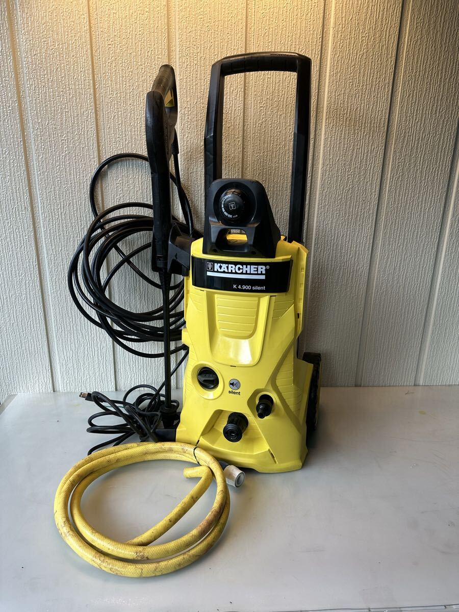 Yahoo!オークション -「ケルヒャー 高圧洗浄機 k4.900」の落札相場