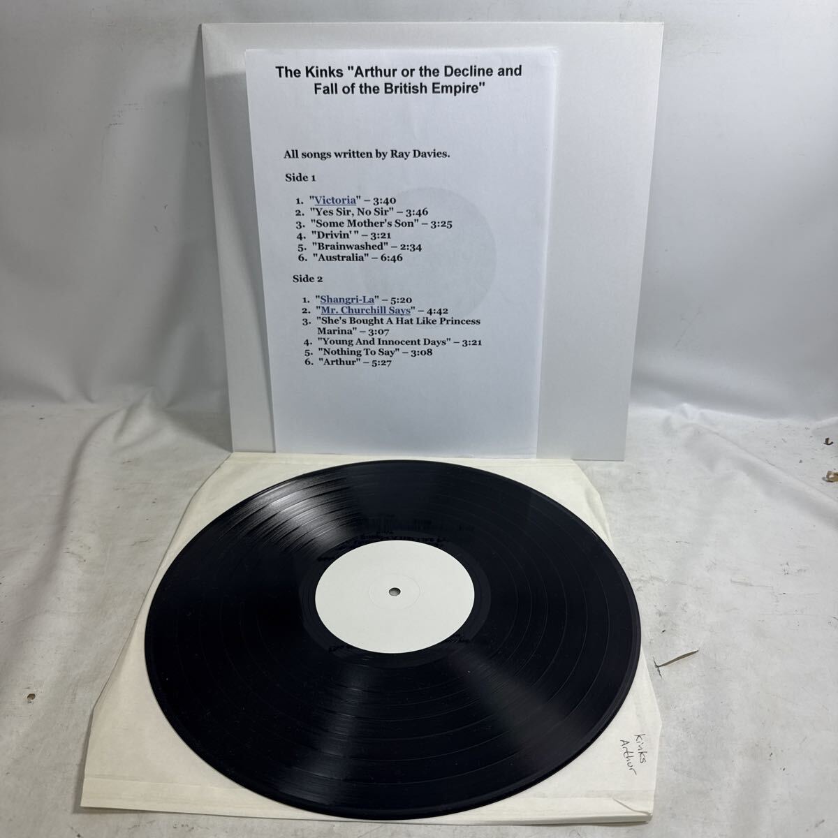 Yahoo!オークション -「kinks arthur」の落札相場・落札価格