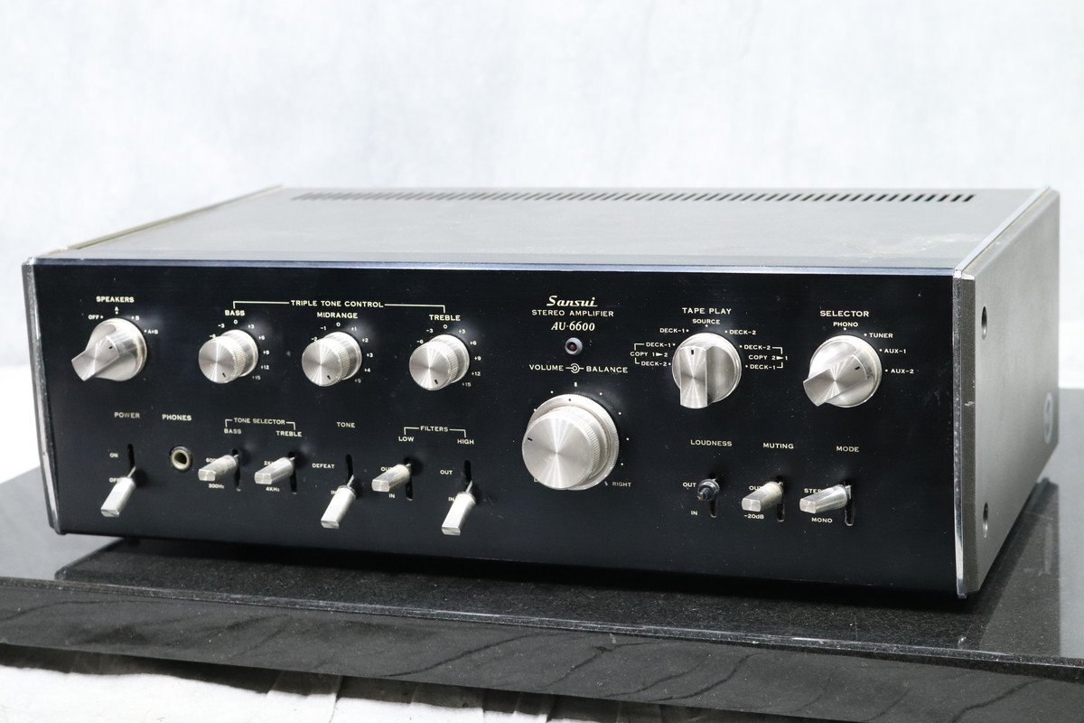 Yahoo!オークション -「sansui au-6600」の落札相場・落札価格