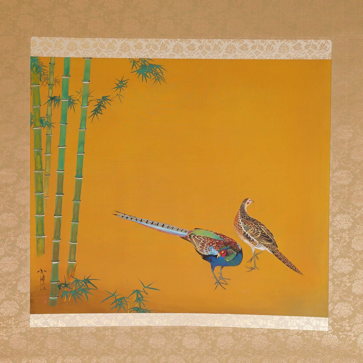 Yahoo!オークション -「雉」(日本画) (絵画)の落札相場・落札価格