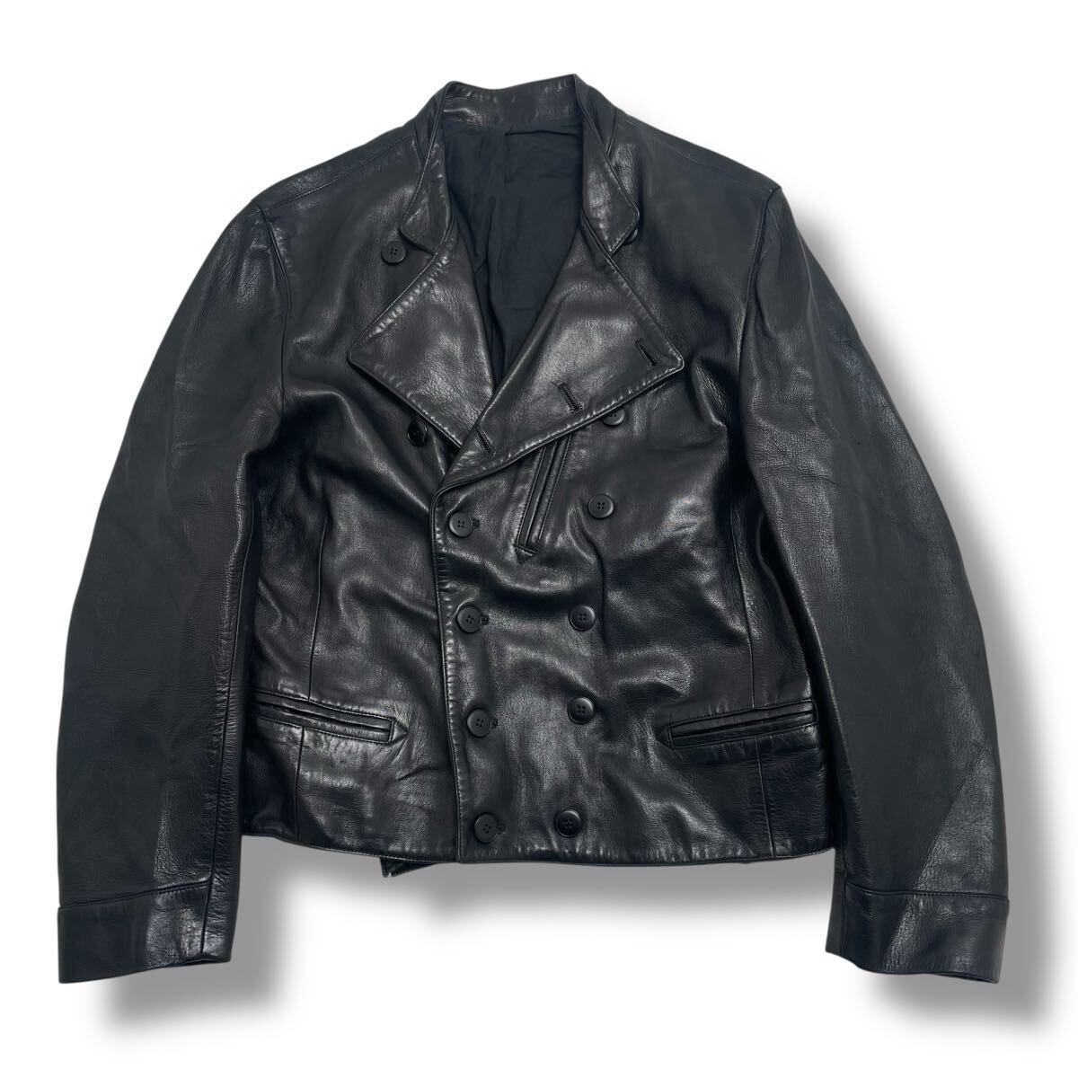 Yahoo!オークション -「agnes b レザー ジャケット」の落札相場・落札価格