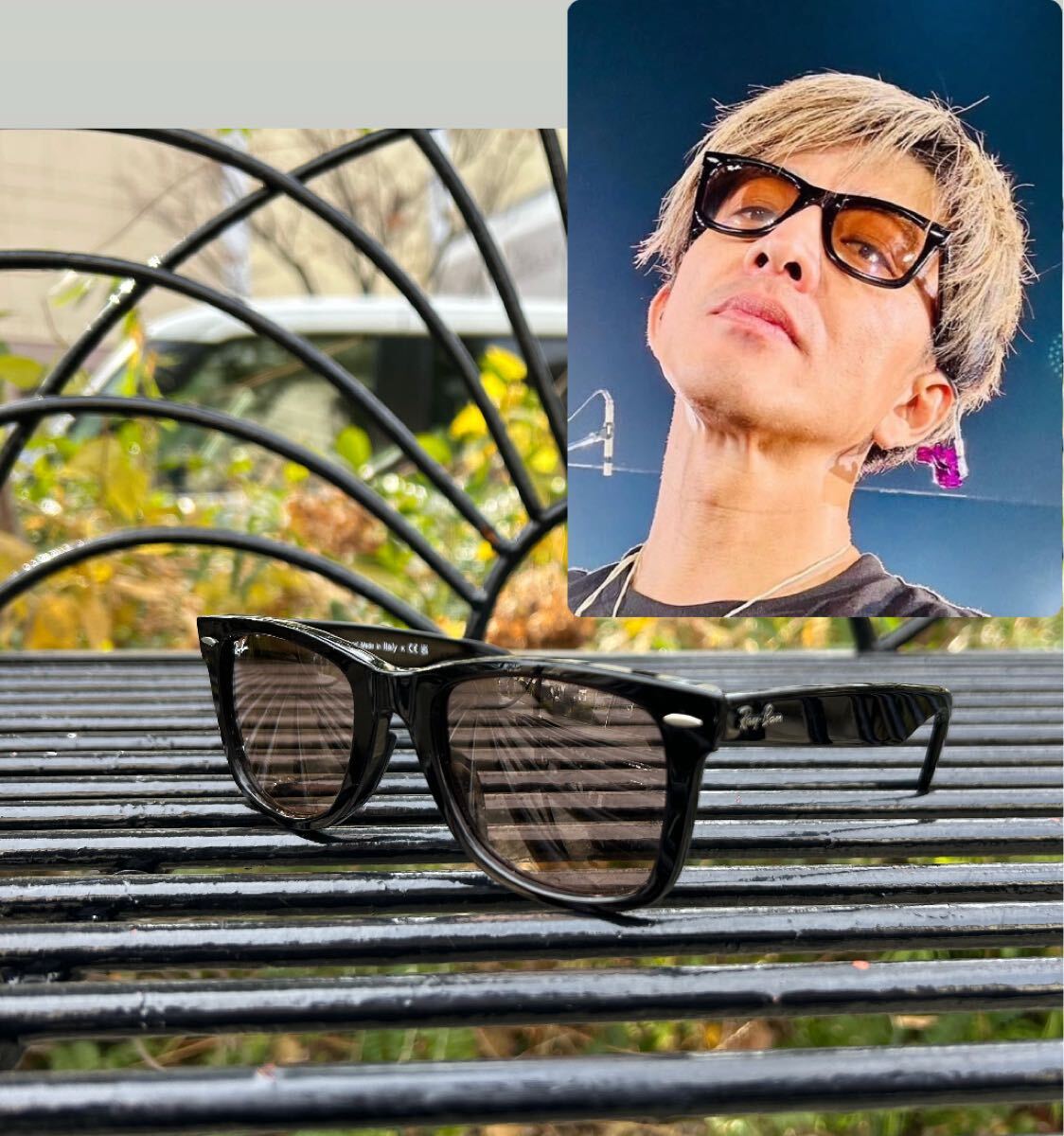 with 目黒蓮】木村拓哉 OWNDAYS メガネ（度無しレンズ込み/サングラス