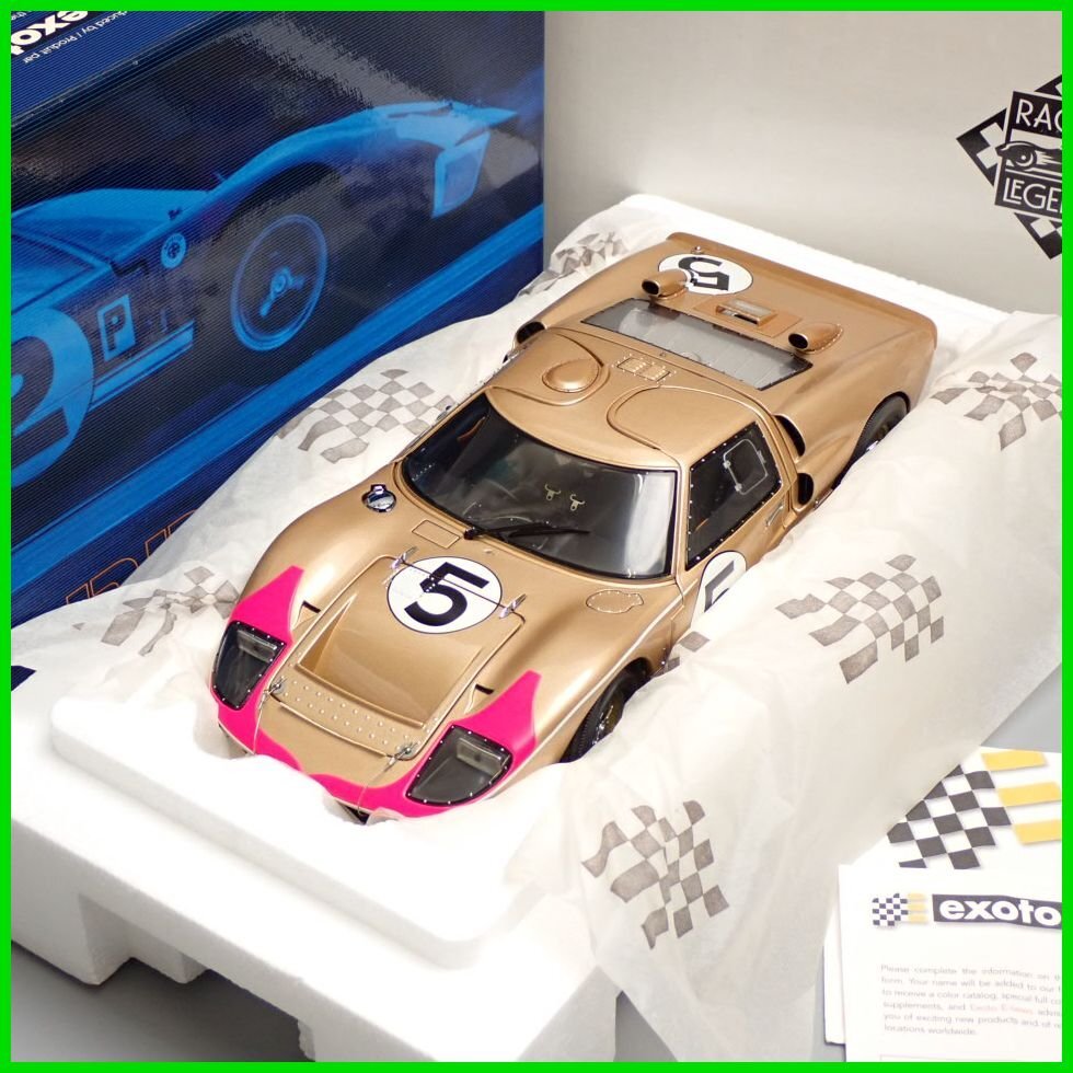 Yahoo!オークション -「exoto エグゾト 1／18 ford gt40」(おもちゃ