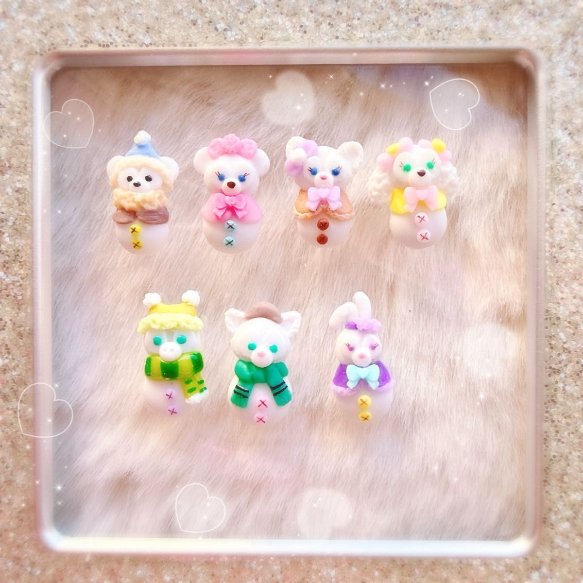 ケロロ軍曹 タママ ドロロ 3dネイル 3dパーツ 3dネイルパーツ ネイル