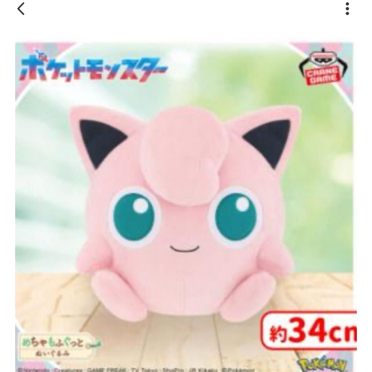 WCS アナハイム プリン ぬいぐるみ リボン 2025 ポケモン｜Yahoo