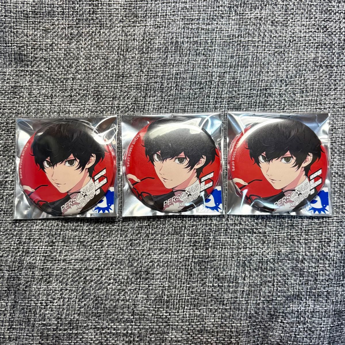 ペルソナ4 P4主人公 番長 鳴上悠 FiFS persona TSUTAYA 下北沢 缶