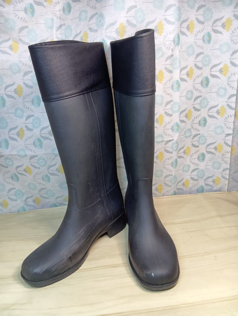 グッチ レインブーツ ラバー 長靴 ブラック 黒 GUCCI｜Yahoo!フリマ