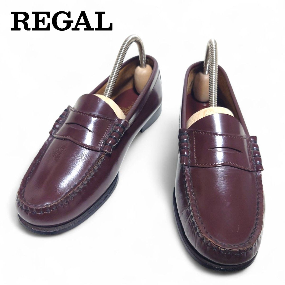 本日限定価格 REGAL 本革 レザー タッセル ローファー ブラウン