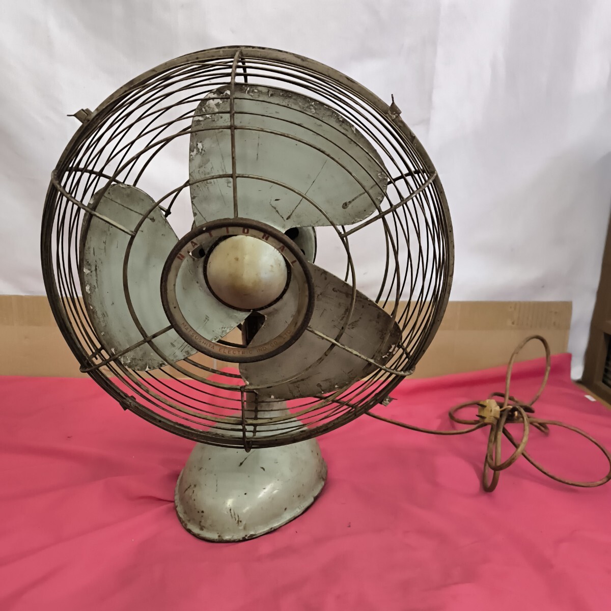 Yahoo!オークション -「昭和レトロ扇風機ナショナル」の落札相場・落札価格