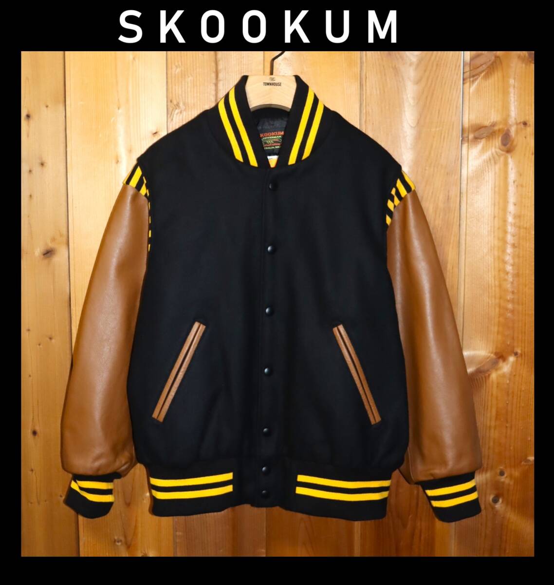定価132000円 neighborhood stadium jacket スタジャン オールメルトン
