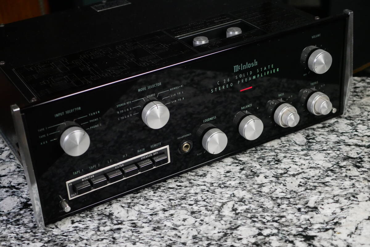 Yahoo!オークション -「mcintosh マッキントッシュ c26」(オーディオ